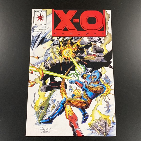 X-O Manowar No. 18 (1993) by Jorge González - Valiant Comic Book - Picture 2 of 9